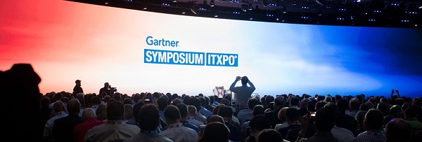 10 previsões do Gartner Symposium 2017 para estruturas de TI Foto do evento da Gartner