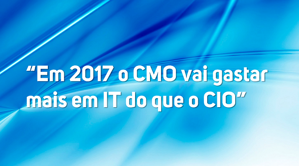 Em 2017 o CMO vai gastar mais em IT do que o CIO Em 2017 o CMO vai gastar mais em IT do que o CIO