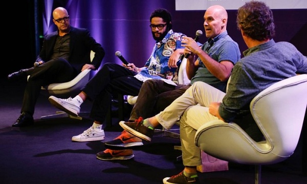 Foto com Evandro Fióti, irmão e empresário de Emicida