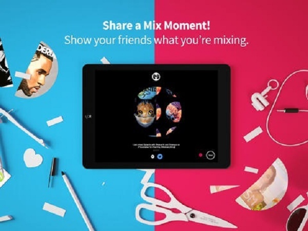 Imagem mostra tela do app para compartilhamento