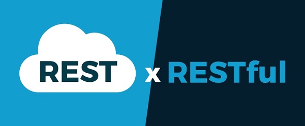 RESTful vs REST Ilustração com as palavras RESTful vs REST